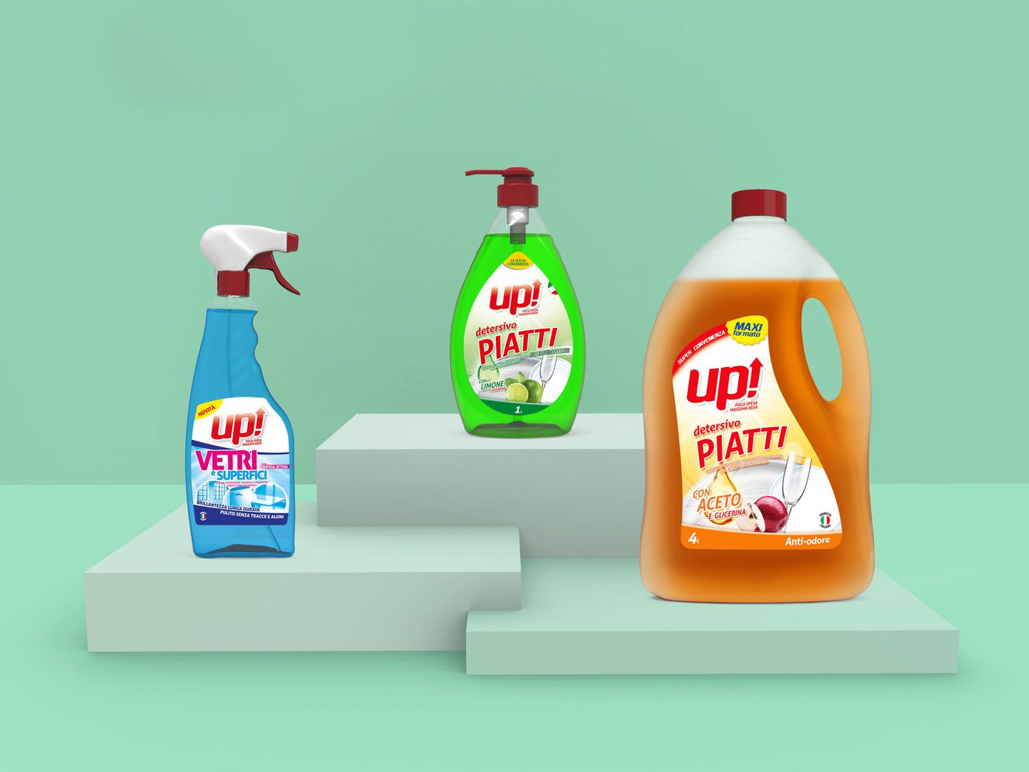 Up Detergenti - Design by DelfiAdv